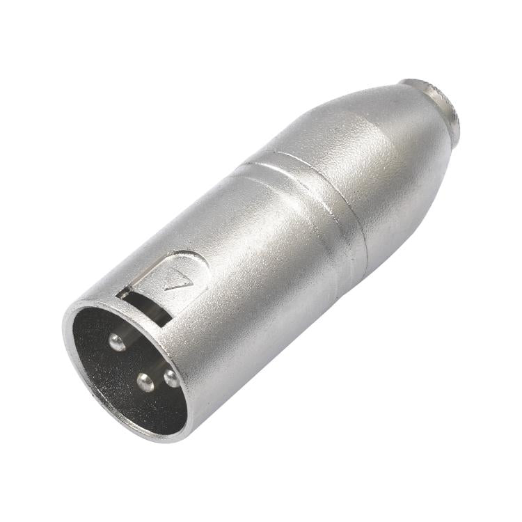 Vỏ kim loại cáp chuyển đổi âm thanh 3.5mm cái 1/8 TRS sang Carnott đực XLR đực