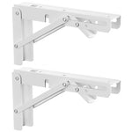 2 cái giá đỡ tam giác gập gắn tường, giá kệ lưu trữ, màu trắng 20cm, trắng 25cm, trắng 30cm, trắng 35cm, trắng 40cm, trắng 45cm, trắng 50cm, đen 20cm, đen 25cm, đen 30cm, đen 35cm, đen 40cm, đen 45cm, đen 50cm