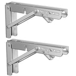 2 cái giá đỡ tam giác gập gắn tường, giá kệ lưu trữ, màu trắng 20cm, trắng 25cm, trắng 30cm, trắng 35cm, trắng 40cm, trắng 45cm, trắng 50cm, đen 20cm, đen 25cm, đen 30cm, đen 35cm, đen 40cm, đen 45cm, đen 50cm