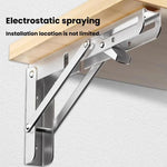 2 cái giá đỡ tam giác gập gắn tường, giá kệ lưu trữ, màu trắng 20cm, trắng 25cm, trắng 30cm, trắng 35cm, trắng 40cm, trắng 45cm, trắng 50cm, đen 20cm, đen 25cm, đen 30cm, đen 35cm, đen 40cm, đen 45cm, đen 50cm