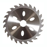 Lưỡi cưa pin lithium 24 răng, lưỡi cắt hợp kim thép tungsten cho máy cắt cỏ, 5 inch 12,5cm, 5,5 inch 14cm, 6 inch 15cm
