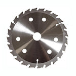 Lưỡi cưa pin lithium 24 răng, lưỡi cắt hợp kim thép tungsten cho máy cắt cỏ, 5 inch 12,5cm, 5,5 inch 14cm, 6 inch 15cm