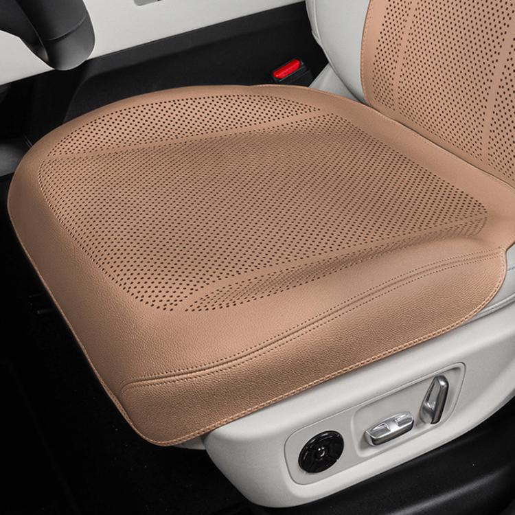 Ventilated Perforated Breathable Car Seat Cushion Universal Back Seat Cover For 5-Seater Cars, Front Seat Cushion Black, Front Seat Cushion Red, Front Seat Cushion Brown, Backrest Cushion Black, Backrest Cushion Red, Backrest Cushion Brown             ...