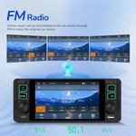 Máy nghe nhạc MP5 phổ thông 5.1 inch màn hình ngang một chỗ ngồi, tích hợp chức năng CarPlay không dây, máy tiêu chuẩn, tiêu chuẩn + 12 đèn camera