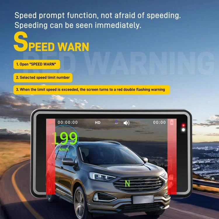 Camera ô tô 5 inch 1080P với màn hình HUD WiFi, DVR ô tô L5965