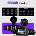 Camera DVR ô tô 3 inch 2K WiFi ghi hình bốn kênh, máy ghi hình ô tô HD với cảm biến trọng lực 1080P, L5942