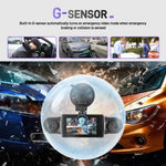 Camera DVR ô tô 3 inch 2K WiFi ghi hình bốn kênh, máy ghi hình ô tô HD với cảm biến trọng lực 1080P, L5942