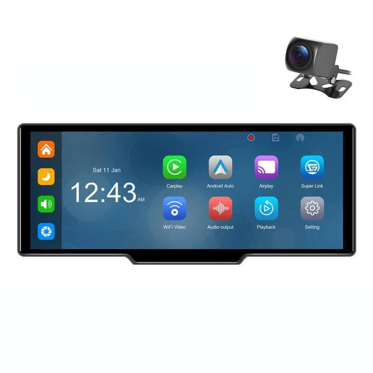 Máy ghi hình xe 4K HD, định vị xe, Carplay, màn hình trung tâm xe, A4473