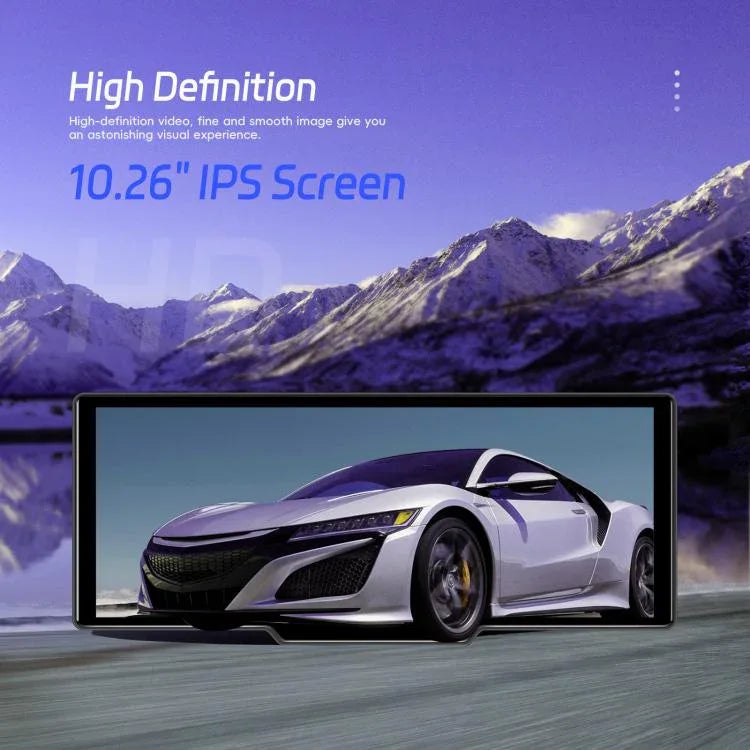 Máy ghi hình xe 4K HD, định vị xe, Carplay, màn hình trung tâm xe, A4473