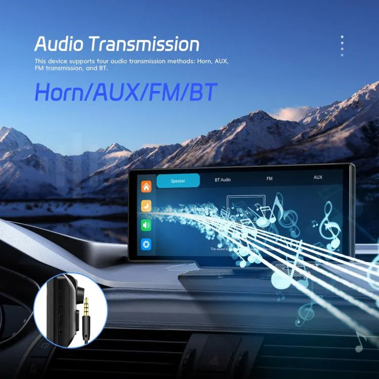 Máy ghi hình xe 4K HD, định vị xe, Carplay, màn hình trung tâm xe, A4473