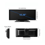 Máy ghi hình xe 4K HD, định vị xe, Carplay, màn hình trung tâm xe, A4473