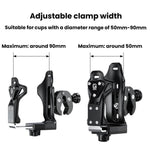 Giá đỡ chai nước xe đạp dung tích lớn, giá đỡ nhanh tháo lắp cho xe máy Kewig SHJ-3