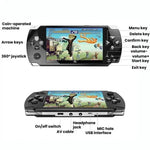 Máy chơi game cầm tay X6 màn hình HD 4.3 inch, 8G có camera, 32G không camera