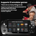 Máy chơi game cầm tay X6 màn hình HD 4.3 inch, 8G có camera, 32G không camera