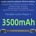 Máy chơi game cầm tay mã nguồn mở 7.0 inch với các trận chiến arcade độ phân giải cao, P5 trắng, P5 đen, P5 xanh đỏ, Phiên bản đôi P5 trắng, Phiên bản đôi P5 đen, Phiên bản đôi P5 xanh đỏ