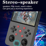 Máy chơi game cầm tay mã nguồn mở G30 HD cổ điển, Hệ điều hành Linux, CPU tứ nhân Cortex-A35 1.5GHz, 64GB