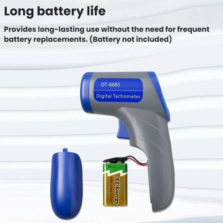 Máy đo tốc độ động cơ bằng laser hồng ngoại cầm tay RPM
