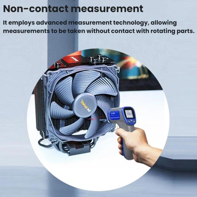 Máy đo tốc độ động cơ bằng laser hồng ngoại cầm tay RPM