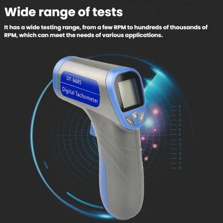Máy đo tốc độ động cơ bằng laser hồng ngoại cầm tay RPM
