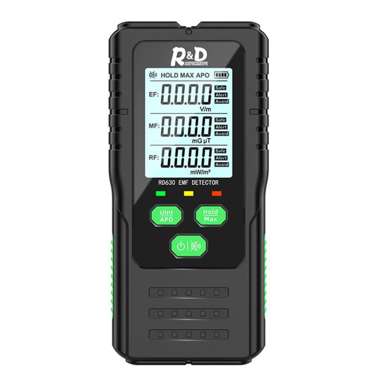 Máy phát hiện trường điện, trường từ và RF 3 trong 1 R&D INSTRUMEMTS RD630, máy kiểm tra bức xạ điện từ, RD630