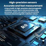 Máy phát hiện trường điện, trường từ và RF 3 trong 1 R&D INSTRUMEMTS RD630, máy kiểm tra bức xạ điện từ, RD630