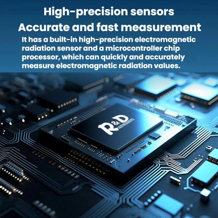 Máy phát hiện trường điện, trường từ và RF 3 trong 1 R&D INSTRUMEMTS RD630, máy kiểm tra bức xạ điện từ, RD630