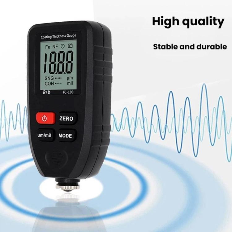 Máy đo độ dày lớp phủ chính xác cao R&D INSTRUMENTS TC-100, máy kiểm tra độ dày màng sơn ô tô, TC-100