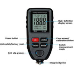 Máy đo độ dày lớp phủ chính xác cao R&D INSTRUMENTS TC-100, máy kiểm tra độ dày màng sơn ô tô, TC-100