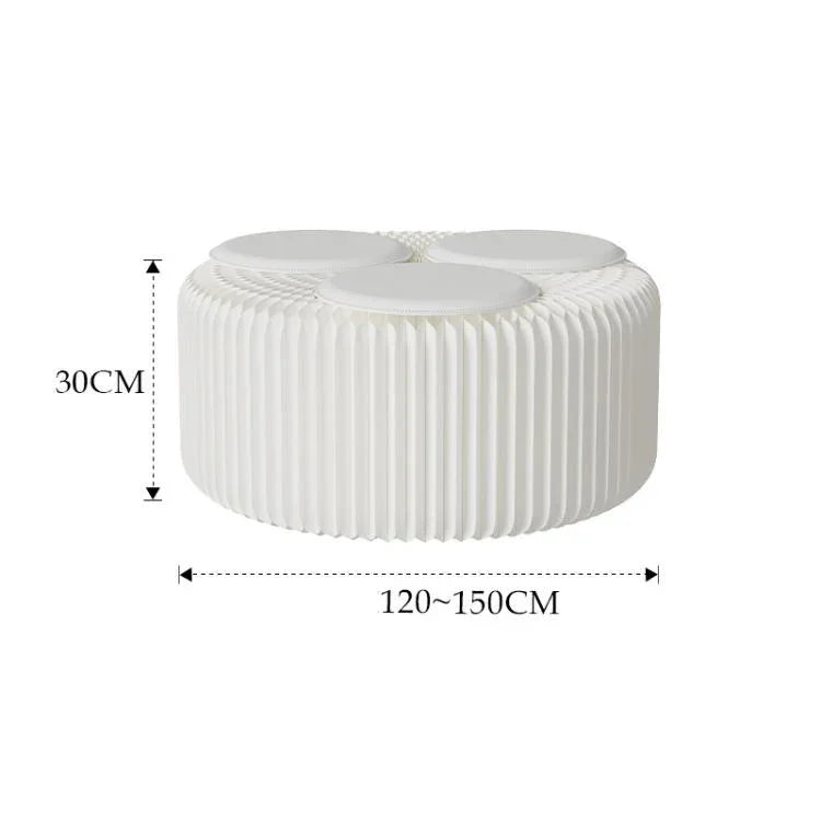 Ghế băng giấy xếp accordion mở rộng, ghế sofa gấp, ghế đôn lối vào, cao 30cm 3 chỗ ngồi màu nâu, cao 30cm 6 chỗ ngồi màu nâu, cao 30cm 9 chỗ ngồi màu nâu, cao 44cm 3 chỗ ngồi màu nâu, cao 44cm 6 chỗ ngồi màu nâu, cao 44cm 9 chỗ ngồi màu nâu