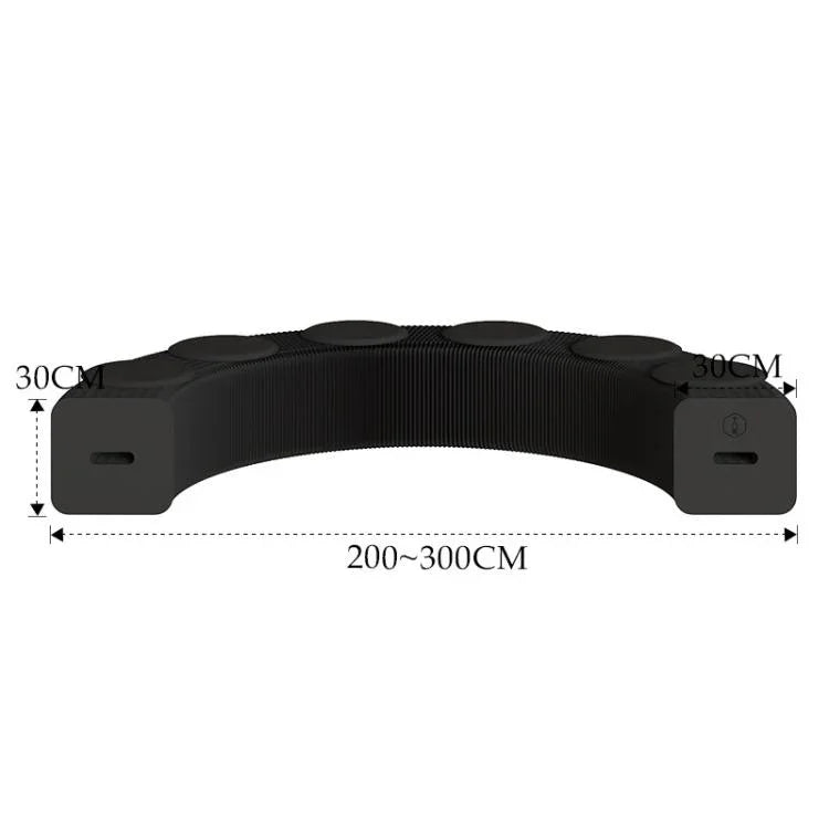 Ghế băng giấy xếp accordion mở rộng, ghế sofa gấp, ghế đôn lối vào, cao 30cm 3 chỗ ngồi màu nâu, cao 30cm 6 chỗ ngồi màu nâu, cao 30cm 9 chỗ ngồi màu nâu, cao 44cm 3 chỗ ngồi màu nâu, cao 44cm 6 chỗ ngồi màu nâu, cao 44cm 9 chỗ ngồi màu nâu