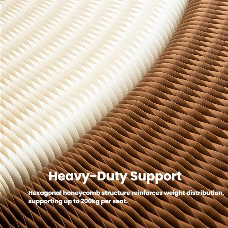 Ghế băng giấy xếp accordion mở rộng, ghế sofa gấp, ghế đôn lối vào, cao 30cm 3 chỗ ngồi màu nâu, cao 30cm 6 chỗ ngồi màu nâu, cao 30cm 9 chỗ ngồi màu nâu, cao 44cm 3 chỗ ngồi màu nâu, cao 44cm 6 chỗ ngồi màu nâu, cao 44cm 9 chỗ ngồi màu nâu