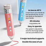 Bút in 3D sạc lại FUNJOY CH415-14 với đèn báo, bút 3D nổi nhiệt độ thấp cho trẻ em, màu hồng + 4 cuộn, hồng + 14 cuộn, xanh dương + 4 cuộn, xanh dương + 14 cuộn, tím + 4 cuộn, tím + 14 cuộn