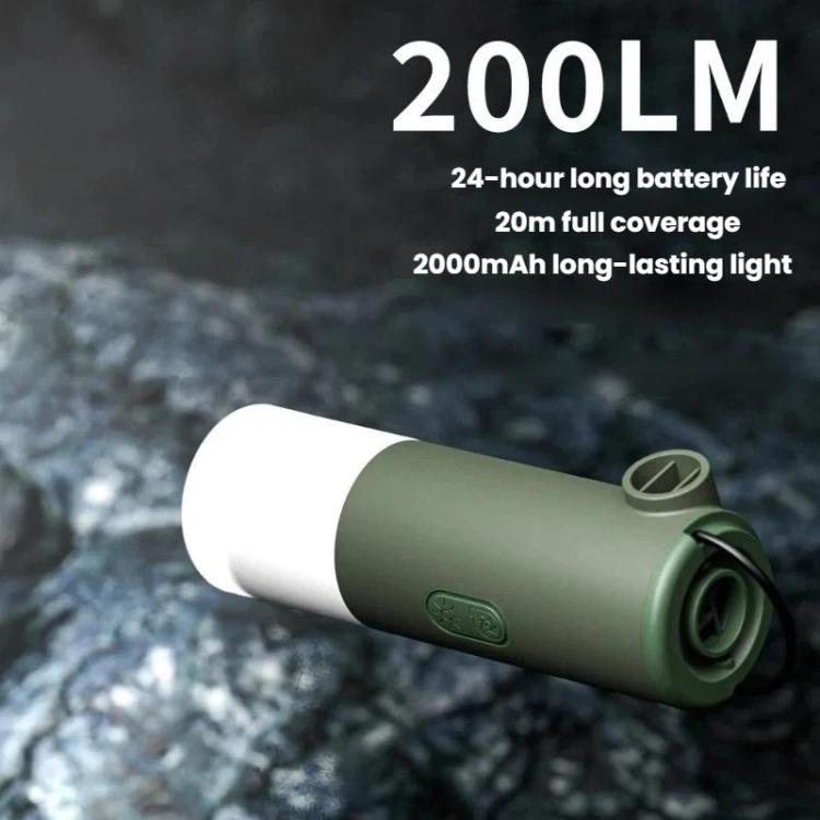 b-9851 2 In 1 Rechargeable Household Universal Air Pump Outdoor Portable Lighting Camping Lantern