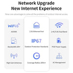 COMFAST CF-WA937 WiFi 6 3000Mbps Outdoor Access Point Dual-Band High-Power Wireless AP With 2.5G Ethernet, EU Plug, US Plug