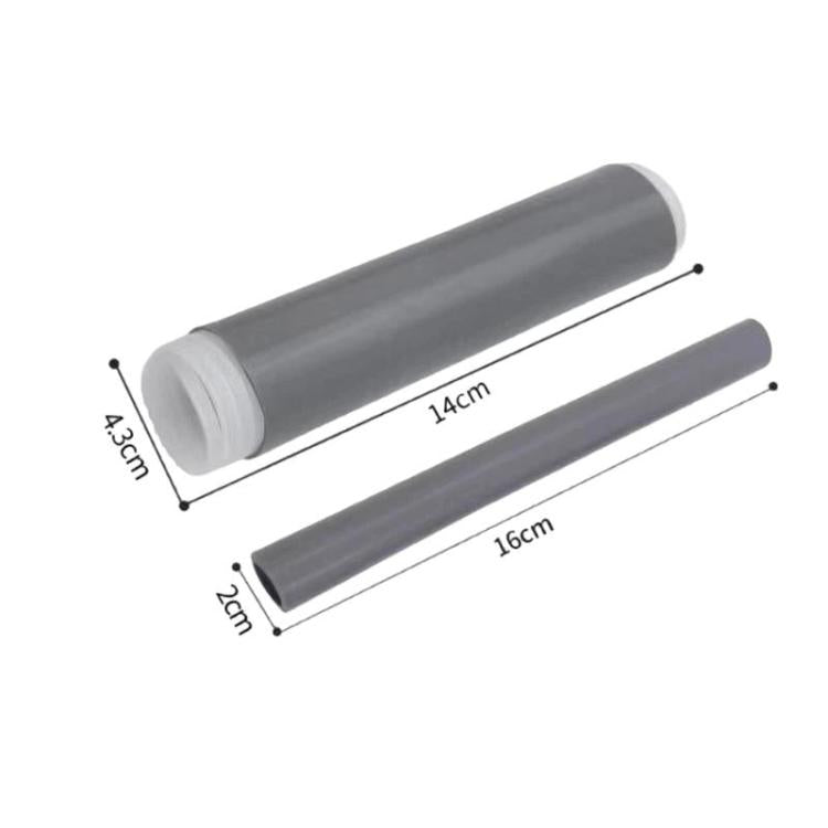 Ống cách nhiệt tay cầm chảo rán, vỏ cao su chống bỏng tay cầm chảo sắt, kích thước nhỏ, vừa, lớn