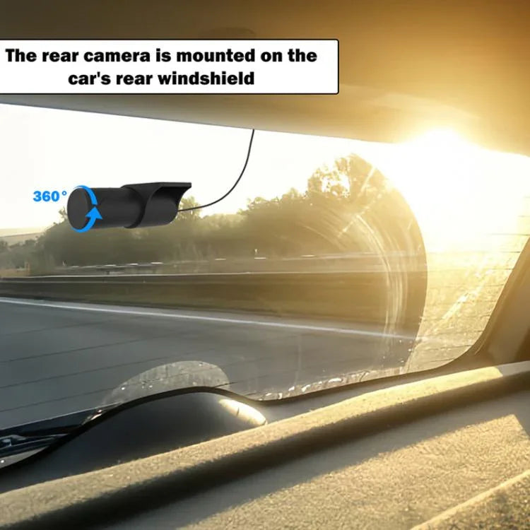 Camera hành trình ô tô kết nối WiFi 4K ghi hình kép, trước + trong, trước + trong + định vị GPS, trước + sau, trước + sau + định vị GPS