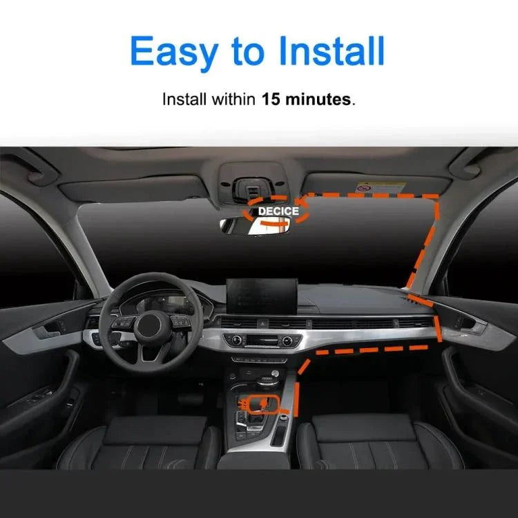 Camera hành trình ô tô kết nối WiFi 4K ghi hình kép, trước + trong, trước + trong + định vị GPS, trước + sau, trước + sau + định vị GPS