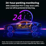 Camera hành trình không màn hình M68 1080P HD nhìn ban đêm, ghi hình giám sát đỗ xe 24 giờ, trước + WiFi, trước + sau + WiFi