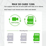 Camera hành trình không màn hình M68 1080P HD nhìn ban đêm, ghi hình giám sát đỗ xe 24 giờ, trước + WiFi, trước + sau + WiFi