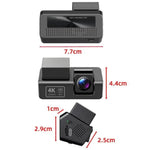 Camera hành trình không màn hình M68 1080P HD nhìn ban đêm, ghi hình giám sát đỗ xe 24 giờ, trước + WiFi, trước + sau + WiFi