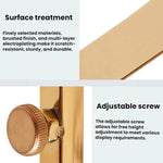 Giá để giày bằng thép không gỉ, giá trưng bày giày cao gót, chân điều chỉnh 140x50mm bóng gương, chân điều chỉnh 140x50mm màu vàng hồng, chân điều chỉnh 140x50mm màu đen, chân điều chỉnh 140x50mm màu titan, chân điều chỉnh màu đen, chân vuông/tròn màu đen