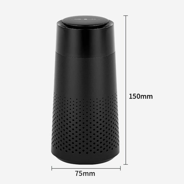 Máy lọc không khí xe hơi, gia đình và văn phòng để bàn với ion âm, đèn chạy, máy lọc khói di động