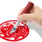 Bộ dao khắc kim loại, dao khắc giấy mẫu, hộp 13 cái