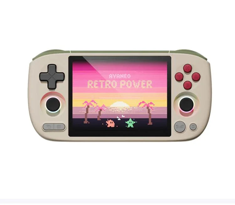 Máy chơi game cầm tay AYANEO Pocket AIR màn hình LCD mini 4.2 inch 60Hz, Android 11, cần điều khiển hiệu ứng Hall, màu trắng 2G+32G, đen 2G+32G, Retro 3G+64G, trắng 3G+64G, đen 3G+64G