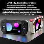 Máy chơi game cầm tay AYANEO Pocket AIR màn hình LCD mini 4.2 inch 60Hz, Android 11, cần điều khiển hiệu ứng Hall, màu trắng 2G+32G, đen 2G+32G, Retro 3G+64G, trắng 3G+64G, đen 3G+64G