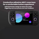 Máy chơi game cầm tay AYANEO Pocket AIR màn hình LCD mini 4.2 inch 60Hz, Android 11, cần điều khiển hiệu ứng Hall, màu trắng 2G+32G, đen 2G+32G, Retro 3G+64G, trắng 3G+64G, đen 3G+64G