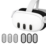 For Meta Quest 3 Titanium Alloy Lens Protector Anti-Blast Tempered Glass Screen Protector VR Headset Accessories