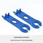 Bộ dụng cụ MC4 PV gồm kìm bấm, cờ lê, đầu nối PV, túi đựng dụng cụ, 24 trong 1
