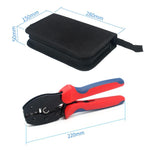 Bộ dụng cụ MC4 PV gồm kìm bấm, cờ lê, đầu nối PV, túi đựng dụng cụ, 24 trong 1