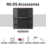 Máy chơi game cầm tay ANBERNIC RG DS Flip màn hình kép 4 inch IPS cảm ứng, thiết bị chơi game AI 3+32G